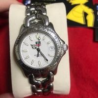 ราคา Used Tag heuer watch boy size หน้าขาว2ชั้น (2290603309)