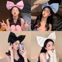 ราคา ที่คาดผมโบว์ใหญ่ ที่คาดผมโบว์สไตล์เกาหลี เนื้อผ้าแก้ว สีสันสดใส อันใหญ่มาก น่ารัก พร้อมส่งในไทย (28011658418)