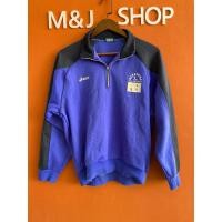 ราคา เสื้อ asicsสีน้ำเงิน/ดำมือสองไซส์L (28019582224)