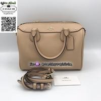 ราคา COACH W MINI BENNETT SATCHEL IN CROSSGRAIN LEATHER F57521 (365023303)