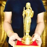 ราคา รูปหล่อพระสีวลีเดินดงมหาลาภ หลวงปู่โต๊ะ วัดประดู่ฉิมพลี (สูง25ซม.)เนื้อทองเหลืองลงผิวขัดเงาใหม่ บูชาเสริมโชคลาภ (18507370641)