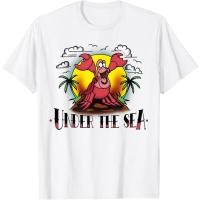 ราคา เสื้อยืด Disney The Little Mermaid Sebastian Under The Sea Tattoo : เสื้อผ้า รองเท้า และเครื่องประดับ (22043556952)