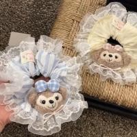 ราคา [PREORDER Duffy] ยางรัดผมลูกไม้หมีดัฟฟี่น่ารัก (24298020784)