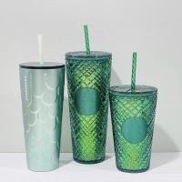 ราคา [STARBUCKS US] - SPRING 2022 EMERLD ถ้วยเย็นสีเขียว (46957946700)