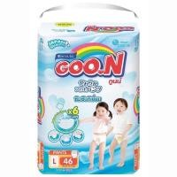 ราคา ผ้าอ้อมสำเร็จรูปแบบกางเกง Goon L (46 ชิ้น) (1879643740)
