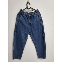 ราคา Zara Blue Denim Mom Jeans Pants (22974285657)