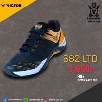 ราคา รองเท้าแบดมินตัน Victor รุ่น S82 LTD แถมฟรี กระเป๋าใส่รองเท้า (9135630273)