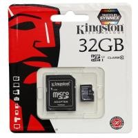 ราคา Kingston เมมโมรี่การ์ด Micro SDHC 32 GB Class 10 (50108006)