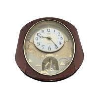 ราคา Rhythm Clock small World analogues WHT Interior Goods Direct from Japan Secondhand (53854011044)