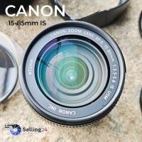 ราคา เลนส์ Canon EF-S 15-85mm f/3.5-5.6 IS USM Mount EF S เลนส์ซูมตัวเดียวเที่ยวจบ (27594044632)