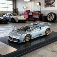 ราคา คลังสินค้าพร้อมรุ่น Collect MC 1: 64 Pagani Imola Imola Silver Blue Orange Line โมเดลรถโลหะผสม (50058231766)
