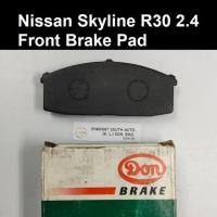 ราคา ผ้าเบรค Nissan Skyline R30 ด้านหน้า NAF50 Don เบรคเมทัลลิก Nissan Skyline R30 2.4 (45109145756)