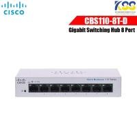 ราคา Cisco CBS110-8T-D-EU 8-Ports Gigabit 10/100/1000 Mbps Unmanaged Desktop Switch สวิตซ์ฮับ (20420220313)