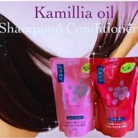 ราคา แชมพู&คอนดิชันเนอร์ น้ำมันม้า สูตรส่วนผสมน้ำมันดอกคามิเลีย 450ml. #แชมพู&คอนดิชันเนอร์ #แชมพู (23464633062)