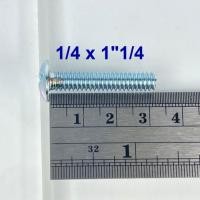 ราคา สกรูหัวกลมผ่าชุบขาว 1/4-20x1”1/4 1กล่อง (บรรจุ144ตัว) (29753613142)