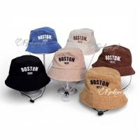 ราคา หมวกบักเก็ตเด็ก CORDUROY วัสดุ Boston เย็บปักถักร้อย New York Didi น่ารัก - หมวกเด็กชายหญิง (55755148178)