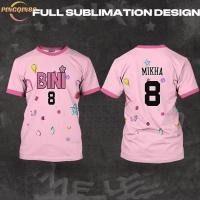 ราคา 2024 New BINI Kids round neck jersey Bloom(s) exclusive custom jersey เสื้อยืดลําลอง (57458405720)