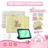 ราคา Sleeve Soft Puffy Case Tab Samsung Galaxy A11 S10 S10FE A9 + A9 Plus A11 X215 Cover Tab A8 10.5 X205 2022 A7 10.4 2021 2020 Tab AA A6 10.1 นิ้วผู้หญิง Premium Soft Bubble Tab Bag Strong Zipper Texture