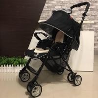 ราคา รถเข็นเด็ก ยี่ห้อ Aprica รุ่น Very Mini สีดำ พร้อมชุดเบาะรอง (1770841527)