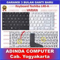 ราคา Toshiba Satellite L40 L40A L40-A L45 คีย์บอร์ดขาวดํา (52453396632)