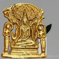 ราคา พระปรุหนัง เนื้อเปียกทอง พระเครื่อง ปรุหนัง (28489451389)