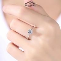 ราคา ในไทย✨แหวนแฟชั่น แหวนเพชรหกกรงเล็บ แหวนเพชรมงกุฎCOD (26932392938)
