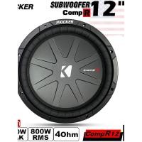 ราคา ของแท้!! ลำโพงซับวูฟเฟอร์ติดรถยนต์ 12”นิ้วลำโพงเบส Subwoofer ยี่ห้อ KICKER รุ่น CompR12 4Ohm (40CWR124) (25163681182)