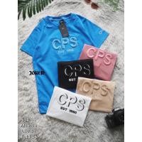 ราคา No.81 เสื้อยืดแขนสั้นงานปักแน่นๆ ป้ายห้อย (S M L XL) ทรงตรงใส่ได้ทั้งชาย/หญิง (23086045350)