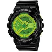 ราคา Casio นาฬิกาข้อมือ G-shock Standard Digital รุ่น GA-110B-1A3 (สีดำ/เขียว) (2065024687)