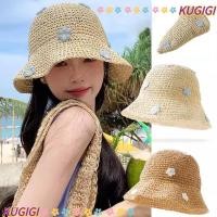 ราคา หมวกฟาง KUGIGI ปานามา ป้องกันUV พับได้ง่าย ระบายอากาศดี สไตล์หวานสำหรับหน้าร้อน (56256390687)