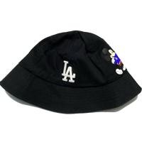 ราคา MLB x Disney LA Dodgers Mickey Mouse Bucket Hat สีดํา Size S Head รอบ 57 ซม. (55708750051)