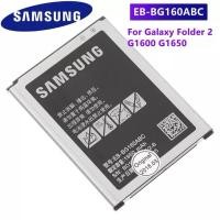 ราคา แบตเตอรี่ Samsung EB-BG160ABC สำหรับ Samsung Galaxy Folder2โฟลเดอร์2 G1600 G1650แท้แบตเตอรี่1950MAh (46956667359)