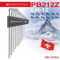 ราคา PB Swiss Tools ประแจหกเหลี่ยมนิ้ว หัวบอล รุ่น PB 212Z.LH-12 ประแจหกเหลี่ยมนิ้วตัวยาว 12 ชิ้น 1/20 - 5/16นิ้ว Swiss Made (25763672552)