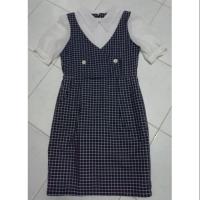 ราคา ชุดเดรสมือสอง แบรนด์ gallery kloset size s #ชุดทำงานมือสองสภาพดี (4507265444)