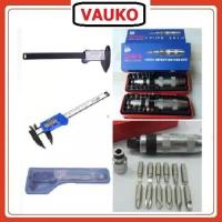 ราคา VAUKO : META Impact Screw Driver & Vernier Caliper ไขควงตอกกระแทก + เวอร์เนีย จำนวน 2 ชิ้นต่อคำสั่งซื้อ (556987646)