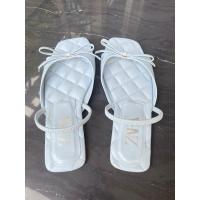 ราคา รองเท้าส้นแบนZARA มือสอง size 36 สีฟ้าเบบี้บลู (21290772876)