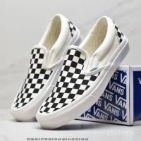 ราคา ข้อเสนอจํากัดเวลา: ถุงเท้า Nike ฟรีVans Checkerboard Slip-On VR3 Men (Unisex US Size) สีขาว VN0007NC1KP1 แพ็คเกจ现货邮 JHXR (42579896201)