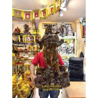 ราคา เจ้าพ่อกวนอูยืนมังกร เทพเจ้ากวนอู กวนกง เทพกวนอู เทพเจ้าแห่งความซื่อสัตย์ สูง36นิ้ว (28287374370)