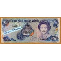 ราคา ธนบัตรหมู่เกาะเคย์แมน One Dollar ปี 2001 (25259072400)