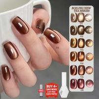 ราคา SHAKA สีทาเล็บเจลแคทอายชาอุ่น 6 สี น้ำตาลสบายตา สีทาเล็บเจลแม่เหล็ก เพ้นท์เล็บ โทนสีน้ำตาล แบบแช่ออก ติดทนนาน UV ทำเล็บ [SK150] (26786758563)