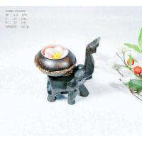ราคา เชิงเทียนช้างไม้แกะสลัก (12465146845)