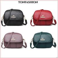 ราคา Tonfashion กระเป๋าสะพายไหล่ สะพายข้าง หนัง PU ขนาดเล็ก สีพื้น แฟชั่นสําหรับผู้หญิง (24913270781)