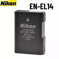 ราคา แบตเตอรี่กล้อง NIKON EN-EL14 สำหรับ Nikon D3100, D3200, D3300, D5100, D5200 D5300 (49801674142)