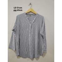 ราคา KEMEJA KATUN เสื้อเชิ้ต/ผ้าฝ้ายแบรนด์ Preloved (20394444378)