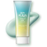ราคา [Direct from Japan] Skin Aqua Tone Up UV Essence Mint Green 80g (Transparency-boosting Color Control UV Sunscreen SPF50+ PA++++ Makeup Base) (28563174242)