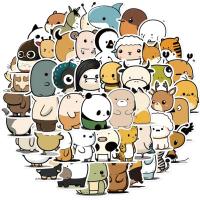 ราคา 50 ชิ้น/เซ็ต Panda & Cat การ์ตูนสัตว์ Graffiti สติกเกอร์ - น่ารัก DIY ตกแต่งโน้ตบุ๊ค, กระเป๋าเป้สะพายหลัง, ขวดน้ํา & Embellishments รายวัน (42368147308)