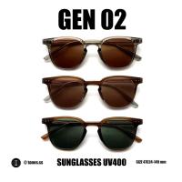 ราคา TANES.SS | MODEL GEN02 [SUNGLASSES UV400] แว่นกันแดด ใส่ได้ทุกรูปหน้า UV400 สามารถนำกรอบเปลี่ยนเลนส์สายตาได้ (23175379520)