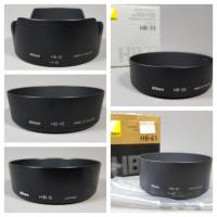 ราคา Nikon hood HB45 HB33 HB5 HB61 HB32 ฮู้ด ของแท้ HB-61 HB-5 HB-33 HB-45 HB-32 สำหรับ Nikon AFS AF ฮู้ด (6639847292)