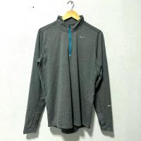 ราคา เสื้อกีฬามือสอง NIKE DRI-FIT สีเทา แท้ (43660660688)