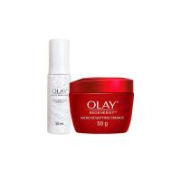 ราคา OLAY FearlessArtLimitedEdition PowerDuoRegeneristMicroScuplting50g+WhiteRadianceEssence30ml (8189163967)